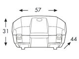 ヘプコ＆ベッカー トップケース Junior(ジュニア) TC55