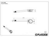 ギルズ　セパレートハンドルバー GP-LIGHT 4 ZX6R カスタム パーツ