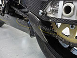 アルファーレーシング S1000RR / HP4 / S1000R カーボン ヒール・チェーンプロテクター "RACE Fin"