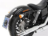 サイドケースホルダーSlim / スリム ハーレー Dyna / Wide Glide / Fat Bob ツーリング カスタムパーツ