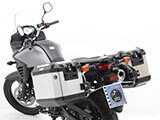 サイドケースホルダー + サイドケース Xplorer(Cutout) セット Vストローム 650 カスタム パーツ