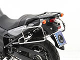 サイドケースホルダー + サイドケース Xplorer(Cutout) セット Vストローム 650 カスタム パーツ