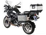 サイドケースホルダー + サイドケース Xplorer(Cutout) セット R1200GS  ツーリングカスタムパーツ