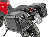 サイドケースホルダー + サイドケース Xplorer(Cutout) セット Multistrada V2 ツーリング カスタム パーツ