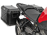 サイドケースホルダー + サイドケース Xplorer(Cutout) セット Multistrada V2 ツーリング カスタム パーツ