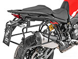サイドケースホルダー + サイドケース Xplorer(Cutout) セット Multistrada V2 ツーリング カスタム パーツ