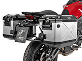 サイドケースホルダー + サイドケース Xplorer(Cutout) セット Multistrada V2 ツーリング カスタム パーツ
