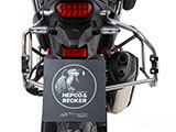 ヘプコ&ベッカー サイドケースホルダー + サイドケース Xplorer(Cutout) セット アフリカツイン CRF1100L カスタム パーツ
