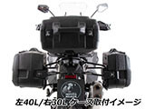 ヘプコ&ベッカー サイドケースホルダー TRK 502 X カスタム パーツ