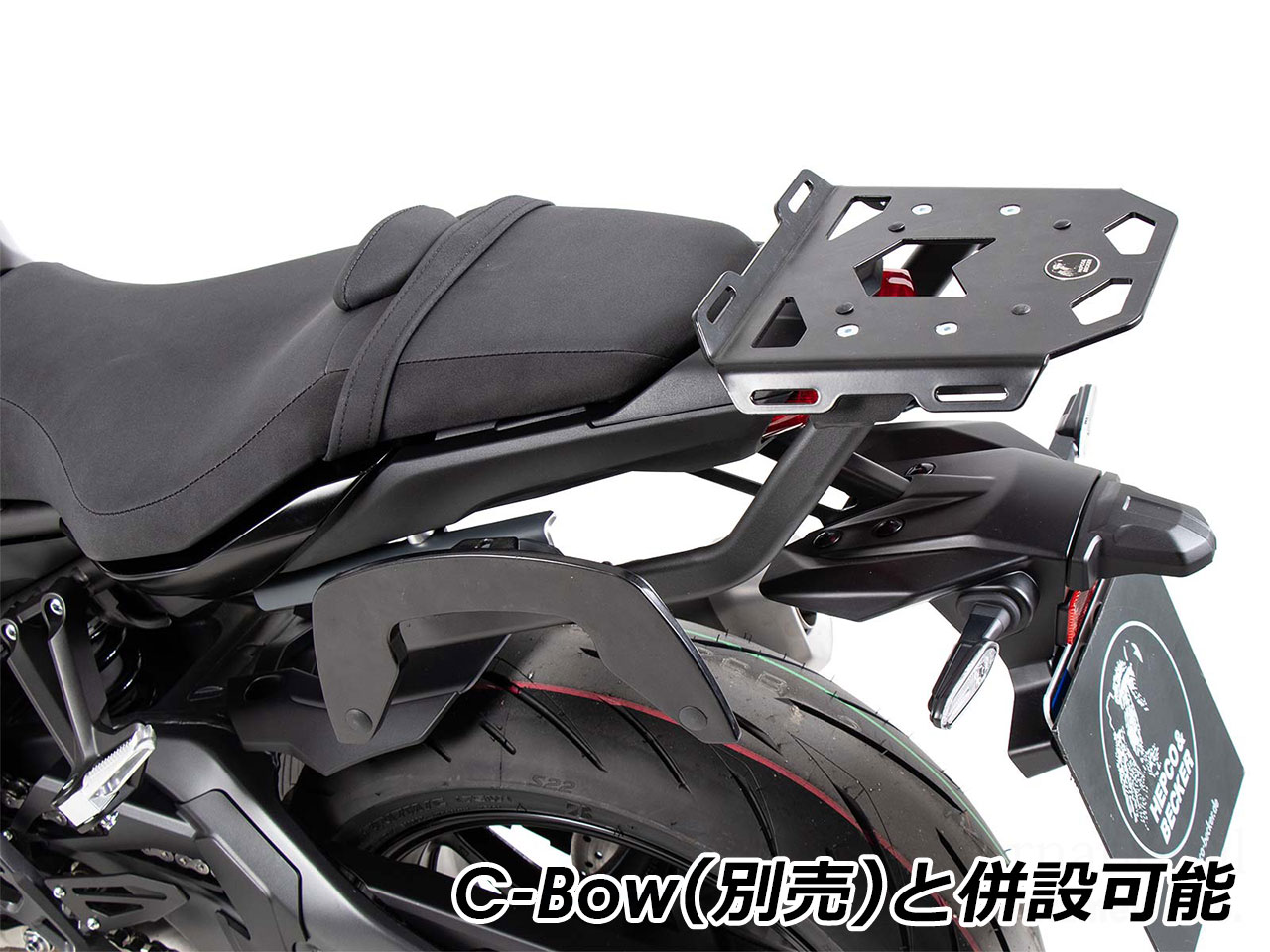 自動車・オートバイTMAX560 22モデル~ ヘプコ&ベッカー リアキャリア