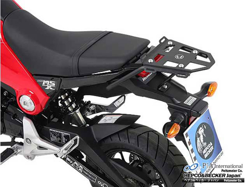 ホンダ Grom MSX125 (ホンダグロム)カスタムパーツ トップケースホルダー(キャリア) (Minirack)