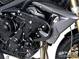 ヘプコ&ベッカー エンジンガード Triumph Street Triple 675/R カスタムパーツ