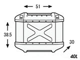へプコ&ベッカー サイドケース エクスプローラー Xplorer 40 / 30