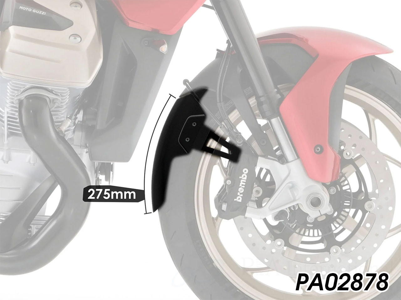 ※今月限定値下げ！！グレコ　SV600 フェンダーツインリバーブ　引取り TEASER FFS08G FRONT FENDER 【DRY CARBON HG】 SUZUKI GSR600