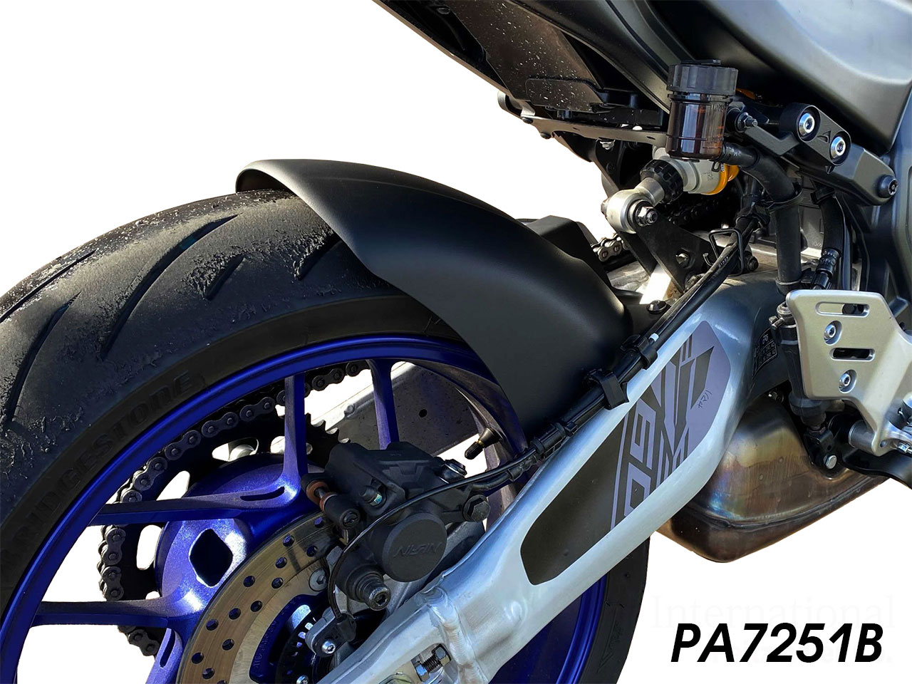 新型 MT09 2024 カスタム フェンダー