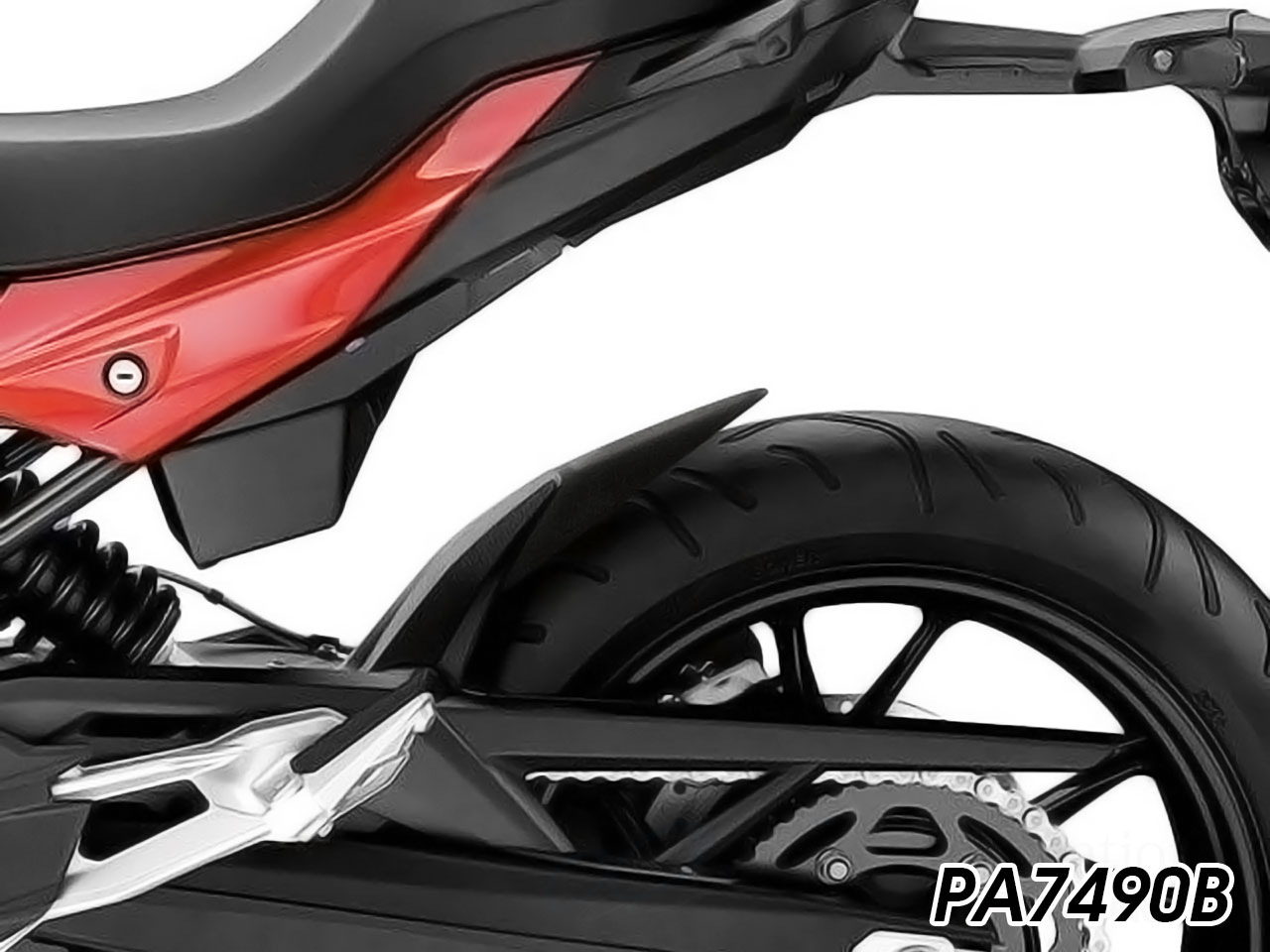 ワンダーリッヒ リアエクステンドフェンダー F900R / F900XR
