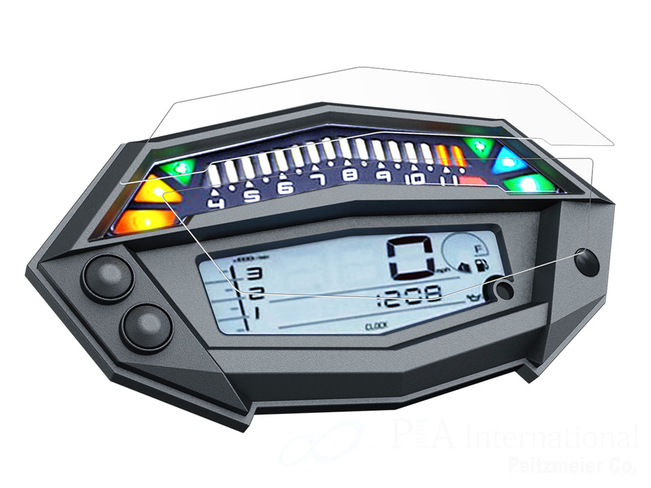 オートバイ用スクラッチクラスタースクリーンダッシュボード保護計器