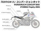 エディションX コンバージョンキット R1300GS カスタム パーツ