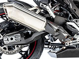 カーボンスイングアームカバー M1000XR カスタム パーツ