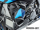 カーボン ラジエーターフェアリング & ウイングレットマウント M1000XR カスタム パーツ
