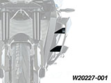 カーボンフロントインナーウイングレット M1000XR カスタム パーツ