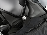 TFT液晶メーター盗難防止フレーム with メーターバイザー R1250RS カスタム パーツ