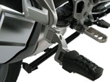 R1200GS('13-) フットレストロワーニング(パッセンジャー用)