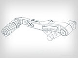 「CleverLever」 可変シフトペダル　R1250GS / R1200GS LC(水冷 '13-) / Adv カスタムパーツ