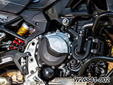 クラッチカバープロテクター / ウォーターポンププロテクター F800GS カスタム パーツ