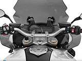 中空アルミ製ハンドルバー スイッチボックス用穴開け加工済 R1200R LC(水冷) カスタム パーツ
