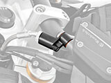 ブレーキライン / クラッチライン 35mm エクステンションアダプタ F900R カスタム パーツ