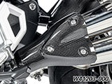 カーボンエキゾーストヒートシールド R12 nineT カスタム パーツ