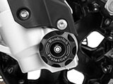 DoubleShock クラッシュプロテクター (フロントアクスルスライダー)　F800GS カスタム パーツ