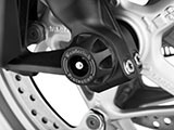 DoubleShock クラッシュプロテクター (フロントアクスルスライダー)　F800GS カスタム パーツ