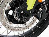 DoubleShock クラッシュプロテクター (フロントアクスルスライダー)　F900GS カスタム パーツ