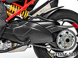 カーボン スイングアームカバー with チェーンガード ムルティストラーダ V4 / Multistrada V4 カスタム パーツ
