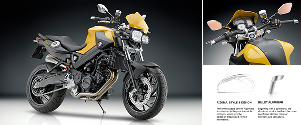 F800R リゾマ カスタムパーツ