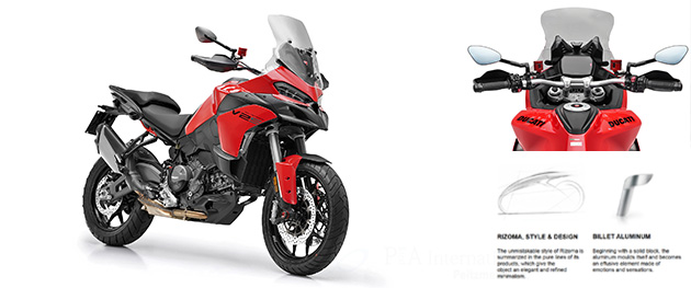 DUCATI ムルティストラーダ V2 カスタムパーツ