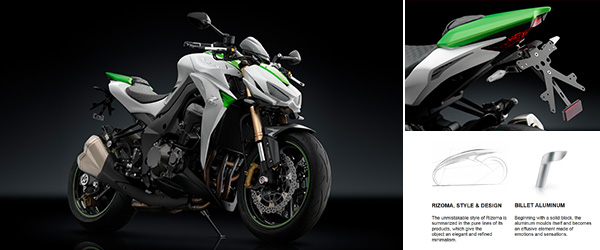 ニンジャ1000 / Ninja1000 (欧州名:Z1000SX) リゾマ カスタムパーツ