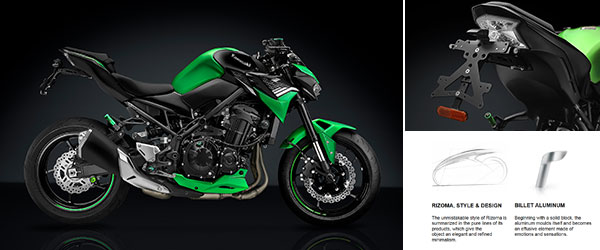 Amazon | バイクミラー カワサキ用 Z900用 Z900RS用 Z800用