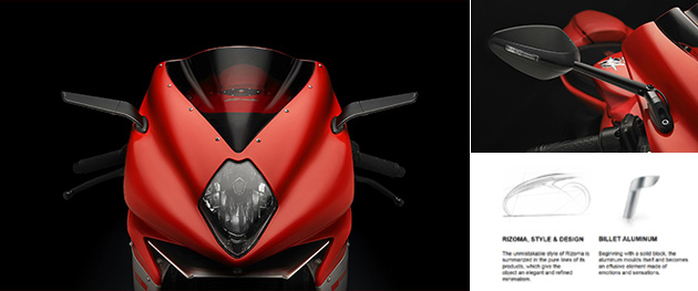 MV Agusta F3 800 リゾマ カスタムパーツ