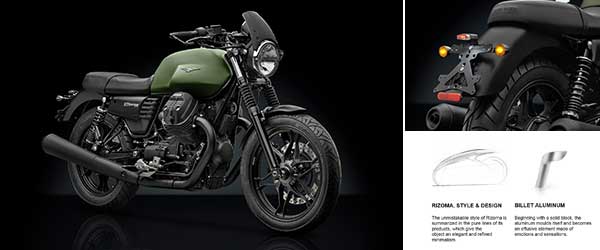 MotoGuzzi V7 III rizoma カスタムパーツ
