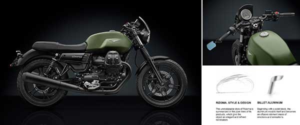 MotoGuzzi V7 III rizoma カスタムパーツ