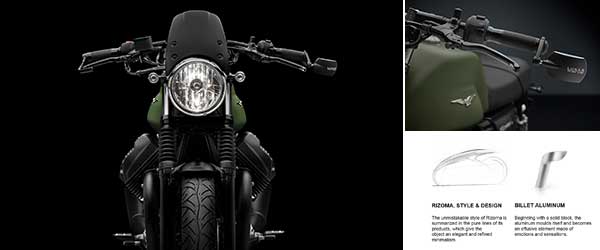 MotoGuzzi V7 III rizoma カスタムパーツ