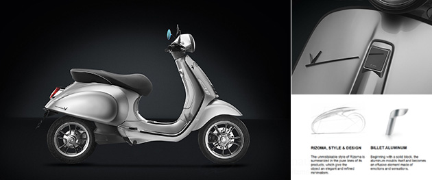 Vespa Elettrica カスタムパーツ