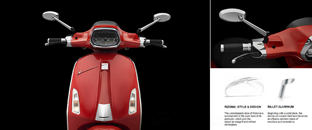 Vespa Sprint カスタム パーツ