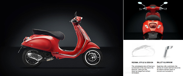 Vespa Sprint カスタムパーツ