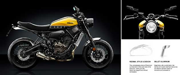 ヤマハ XSR700 カスタムパーツ