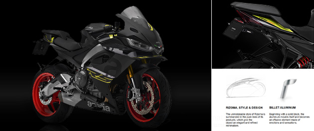 aprilia RS660 リゾマ カスタムパーツ