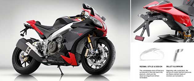 アプリリア RSV4 カスタムパーツ
